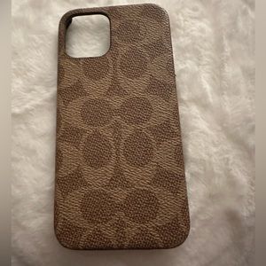 Coach iphone 12/ 12 pro case